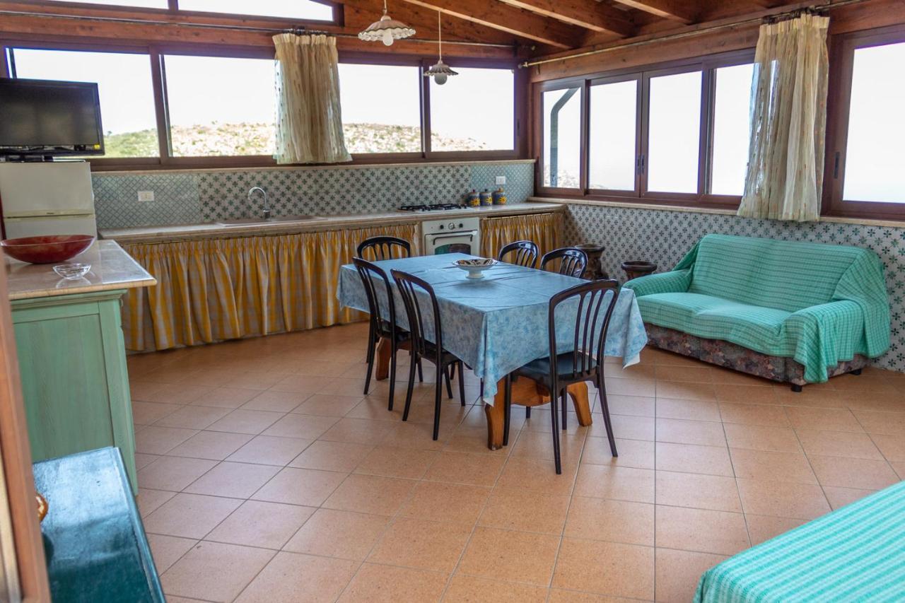 Villa Verde Con Vista Sul Mare San Vito Lo Capo Exterior foto